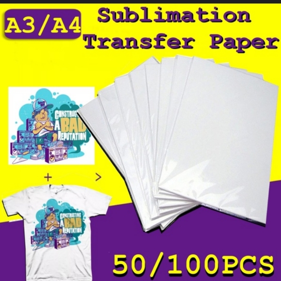 200  sheets A4 A3 Sumlimation transfer Paper - Picture 9 of 9